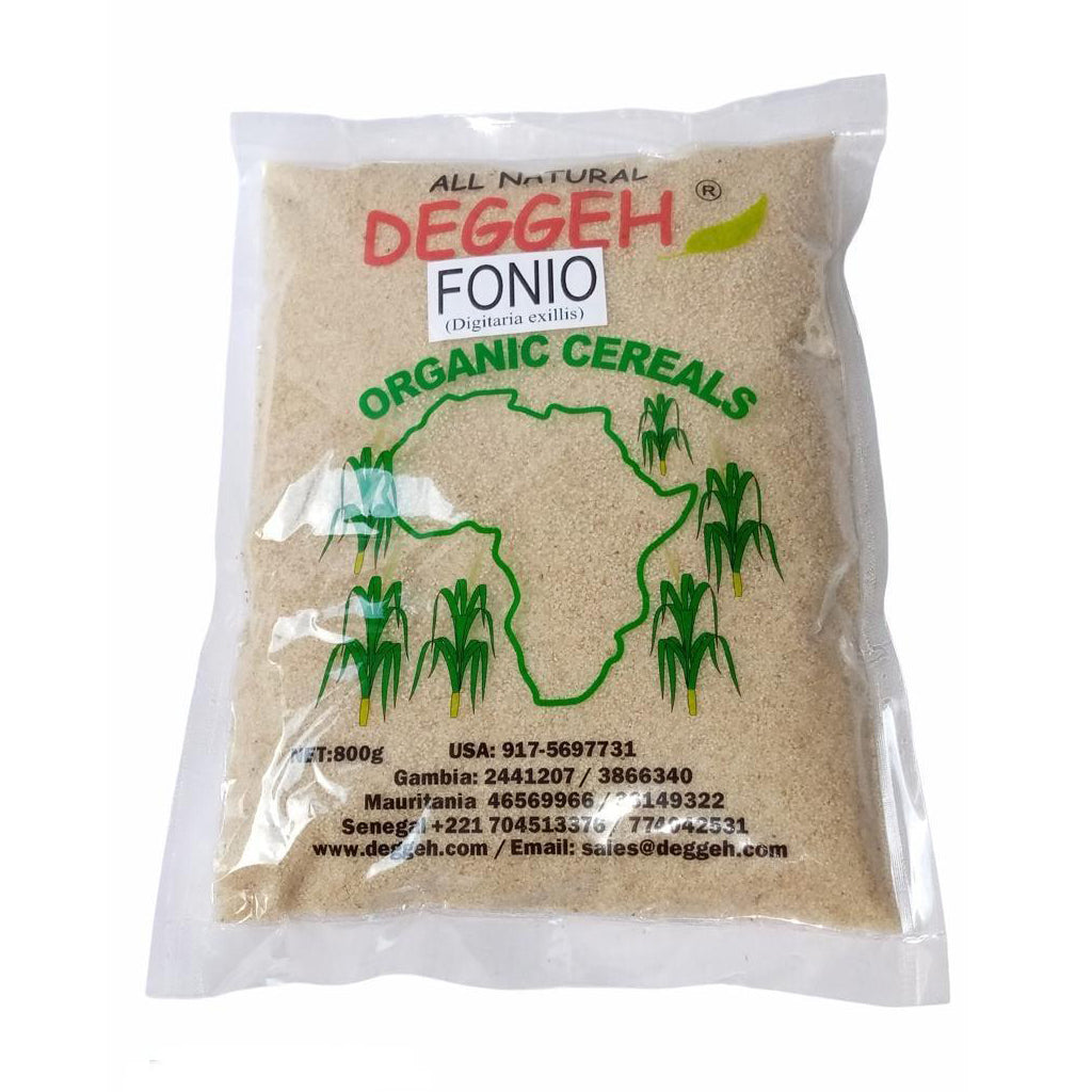 Fonio Organic Cereals (Digitaria Exilis) – 800g